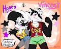 Honey and Vinny Hazard Cousins by PandaSisters