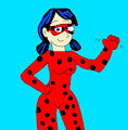 Marinette Dupain Cheng in her Ladybug Outfit