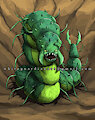 ECD - 028 Evil Caterpillar by WhiteGuardian