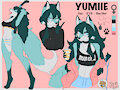 Official Yumiie Ref Sheet by YumiieFox