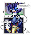 ::What if:: Phoenix vs Archie sonic.exe (chaos hex sonic?) by Phoenixfirewolf12