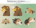 Telegram stickers for Maalum