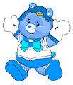 Flurry Heart Bear as Sailor Mercury by NewOliviaKoopaPlude