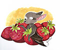 Strawberry Dusk by DarkWolf79