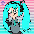 Hatsune Miku in my style