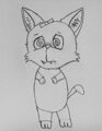 Cat Sketch by nyasukitty