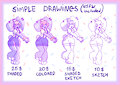 Commission Price List by MistyAsphyxia