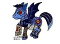Gato303 Strogg Cyberdemon Ponyfied Color