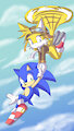 Sonic & Tails(ko) by BlackFlash09