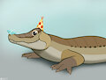 Birthday Croc by AlcosaurusRex