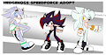 Hedgehog Speed Forces Adopt by Phoenixfirewolf12