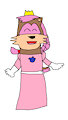 Sari Acorn In Her Princess Dress