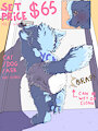 Set price (no auction) $65 ych