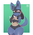 Lucario PART #1 by negullust