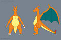 Charizard 3D Reference by NaughtyRam