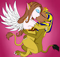 Sphinxes Kissing