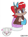 toddler sally acorn going potty by SMKDMSQA