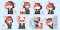 Foxune Stickers! by Saucy