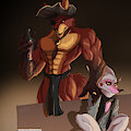 Foxy Pirates by TheBigBlackCod