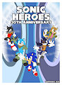 Go Sonic Heroes (Art Commission) by GarPhaN