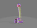 Single Shaft Coiled Spurpent Toy Finished