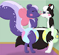 Skunktember Boops + Diapers by tails230