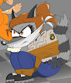 Gagged Guard Raccoon By RaccoonMUGEN