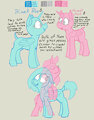 Blank Blue and Vacant Pink Ref by TheBathWaterHero