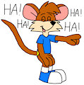Charmy the Mouse Laughing