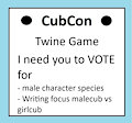 CubCon Twine Game - VOTE by bullubullu