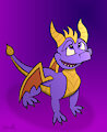 Spyro the Purple Derg by Karlamon
