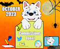 Commissions Open - October 2023! by Marvispot84arts