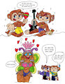 Double Hunky Monkey Daydream by spld85
