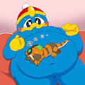 King Dedede's Belly Bed by DraggiePoss