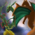 Request: Rayquaza by Meraence