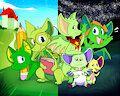 Pocket Dragon Adventures 25th Anniversary Collab!! by Roksim