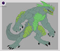 Green Belly Lizardfolk Adopt-CLOSED