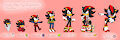 Sonic X AU - Shadow Age Progression by HedgieLombax147