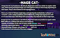 Mage Cat Lore (Pg.1,2) by Netherkitty