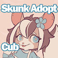 Skunk Adopt (CLOSED) - Brownie