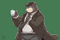 Coffee bear by ShinodaKuma