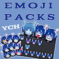 YCH Emojis [Open] by PrinceFiend