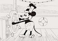 Steamboat Willie - 100th Annivesary of Disney by moyomongoose
