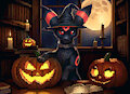 Pokemon Umbreon Animated Pixel YCH | Halloween
