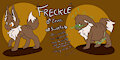Simple Freckle Refsheet by jellodog