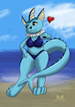 Beach Girl Vaporeon