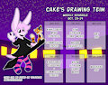 Cake's schedule Oct 23-29 by Cake