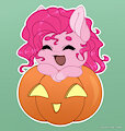 YCH Halloween pumpkin Pinkie Pie