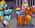 [C] Cocky Cop - Orange Jumpsuit