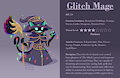 Monster OC: Glitch Mage by JoVeeAl